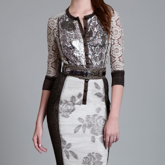 byron lars column dress